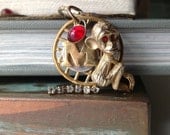 Monkey Medicine: A Vintage Layered Charm Necklace