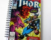 Thor Sketchbook & Journal // Recycled Vintage Comic