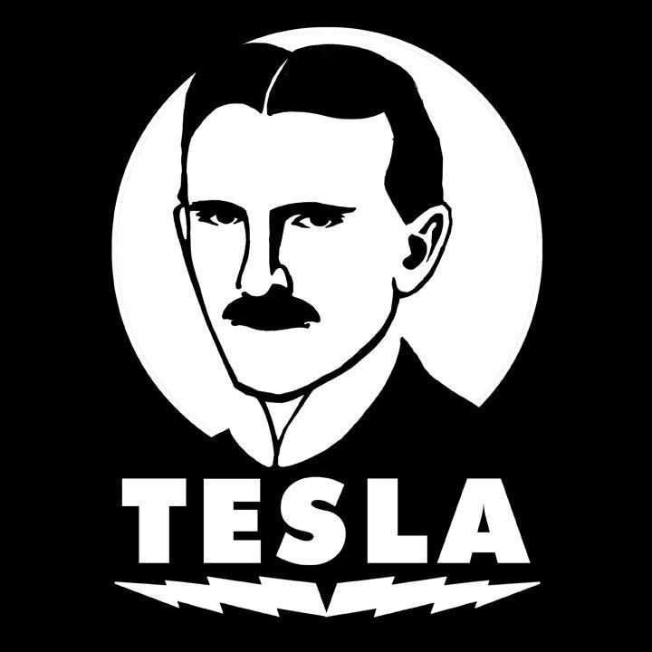 Nikola Tesla - Vinyl Decal Mad Scientist Peel and Stick
