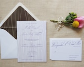 Whimsical Woodland Wedding Invitations