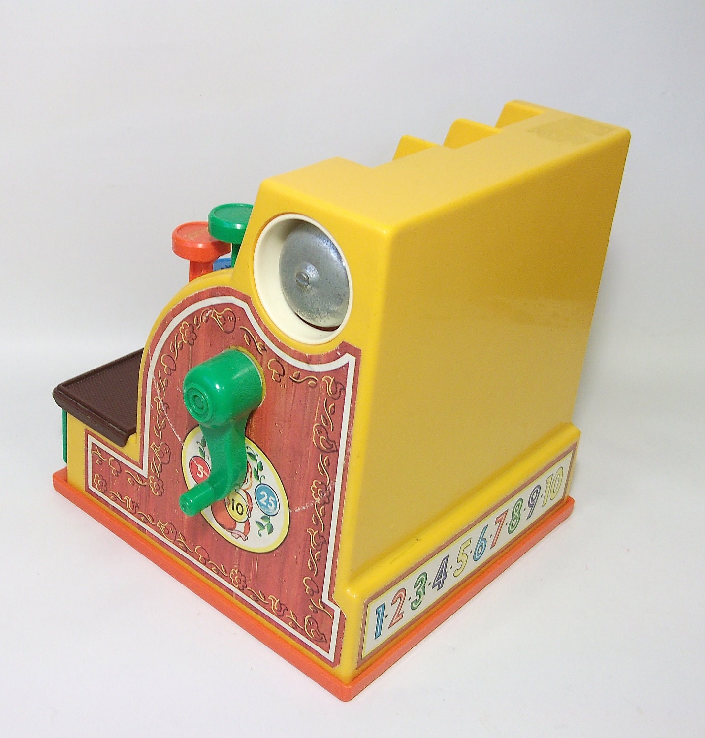 1975 Vintage Fisher Price Cash Register - Vintage Toy for Children