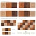 11 personalized wooden blocks, alphabet letter baby toys modern wood name blocks