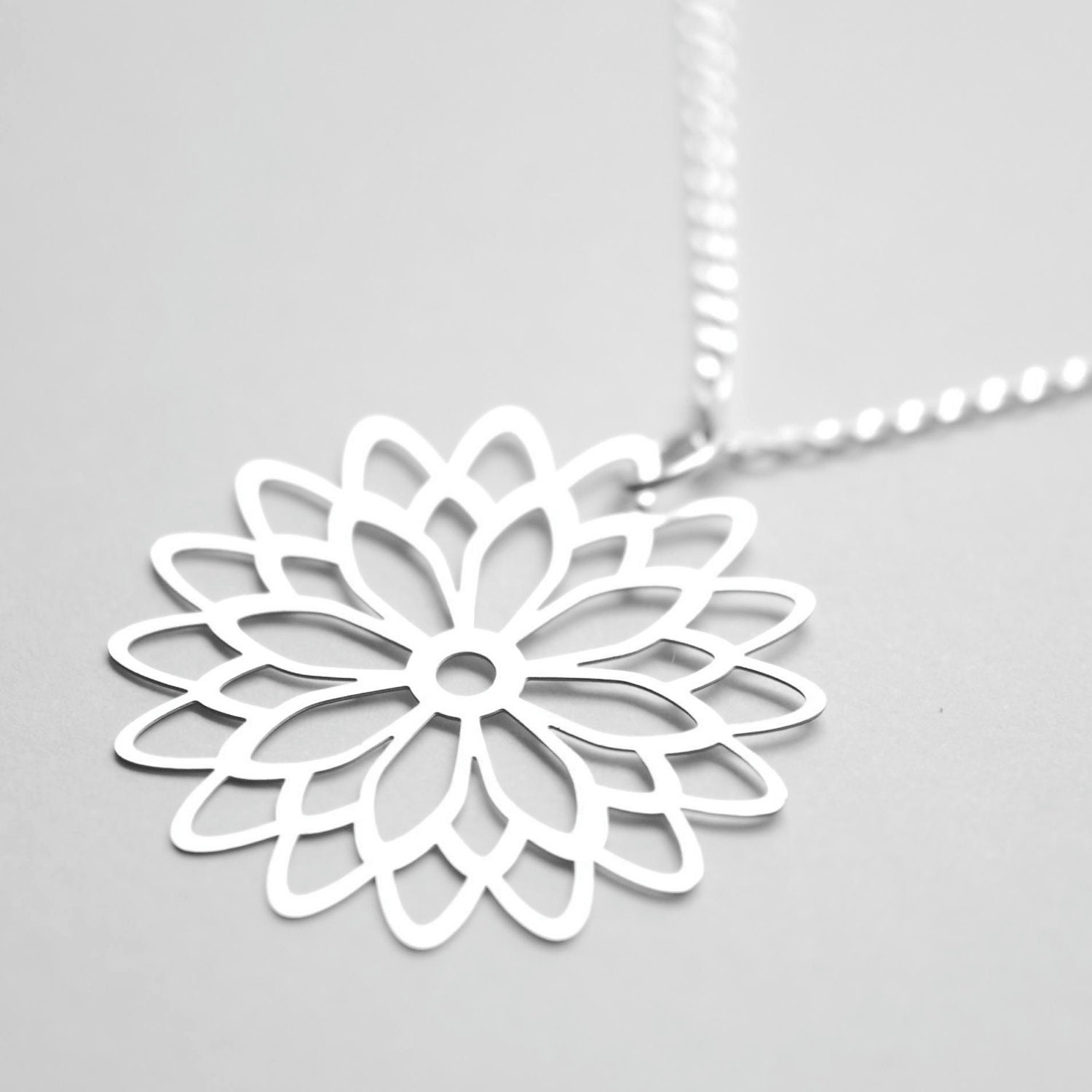 Dahlia in Stainless Steel