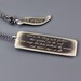 Rustic Emily Dickinson Necklace
