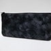 Pencil Case Makeup Bag Slim in Black Marble