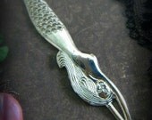 Mermaid Bookmark- Pink and Green Vulva Charm - mature