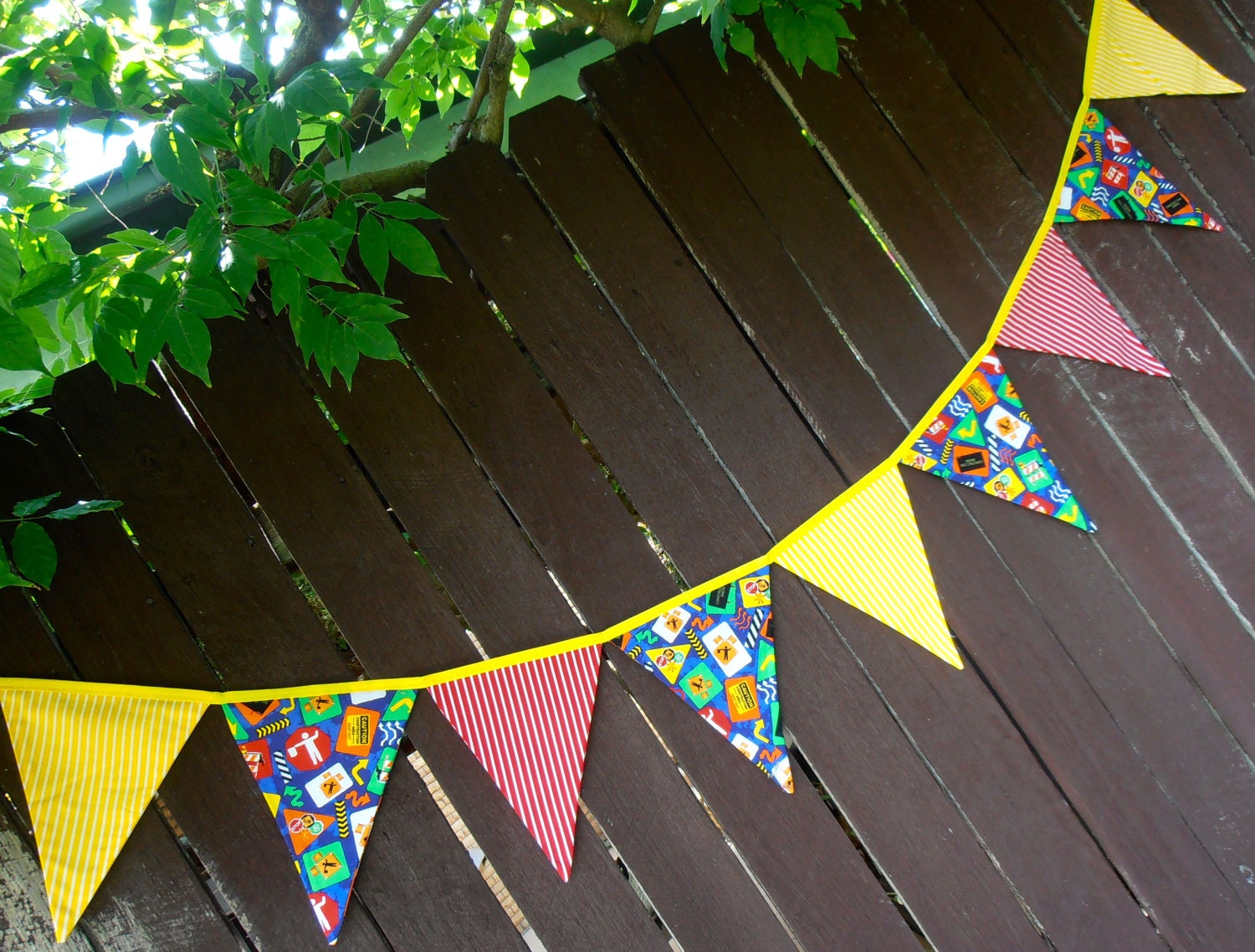 Bunting / Flags / Pennant Strings - Men At Work Il_570xn