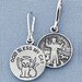 Saint Francis Medal for your Cat - Saint Francis Cat Medal