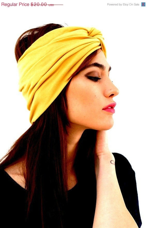 30 OFF SALE BABOOSHKA Marigold Luxxe Turban