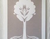 Grow Tree Screen Print