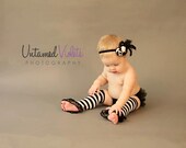 Lace Bunny Legs Girls Lace Ruffled Leg Warmers Perfect for Photos, Bithday, Costume - Fits girls 6m to 6X approx 10" long