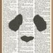 Panda--Vintage Dictionary Art Print---Fits 8x10 Mat or Frame