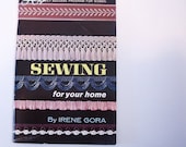 Vintage 1965 SEWING for your home booklet.  Amy Vanderbilt, Irene Gora
