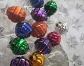 Mercury Glass Beads 10 Fancy Christmas Garland Mixed Beads Handmade In Czech Republic