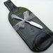 Recycled Wine Bottle Cheese Board Serving Tray With Spreader