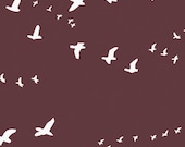 Jay-Cyn Designs for Birch Organic Fabrics, Camp Modern, Flight Mahogany, 1 Yard