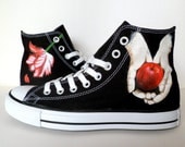 Twilight inspired Converse / Chucks
