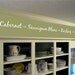 Wine List Border Wall Decals - Vinyl Text Wall Words Sticker Art