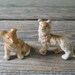 Vintage Japan Collie Dog Figurines Pair