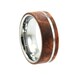 Mens Tungsten Wedding Rings / Tungsten Ring Wedding Band / Wood Ring / Exotic Hard Wood - New1001