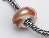 OOAKK Iridized Dillo - Troll Bracelet Bead (MAY-148)