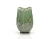 Slender Small Green Cup 10 Ounce Yunomi