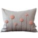 Pale Yellow Billy Ball Flower Pillow in Natural Linen by JillianReneDecor Craspedia Billy Button Floral Spring Home Decor Pastel