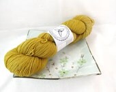 Hand Dyed Sock Yarn, Merilon Sock, Superwash Merino Nylon - Antique
