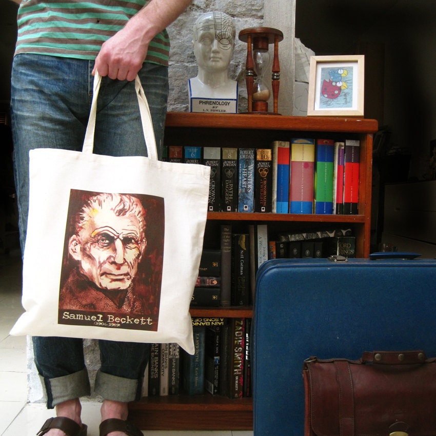 Samuel Beckett Canvas Tote Bag