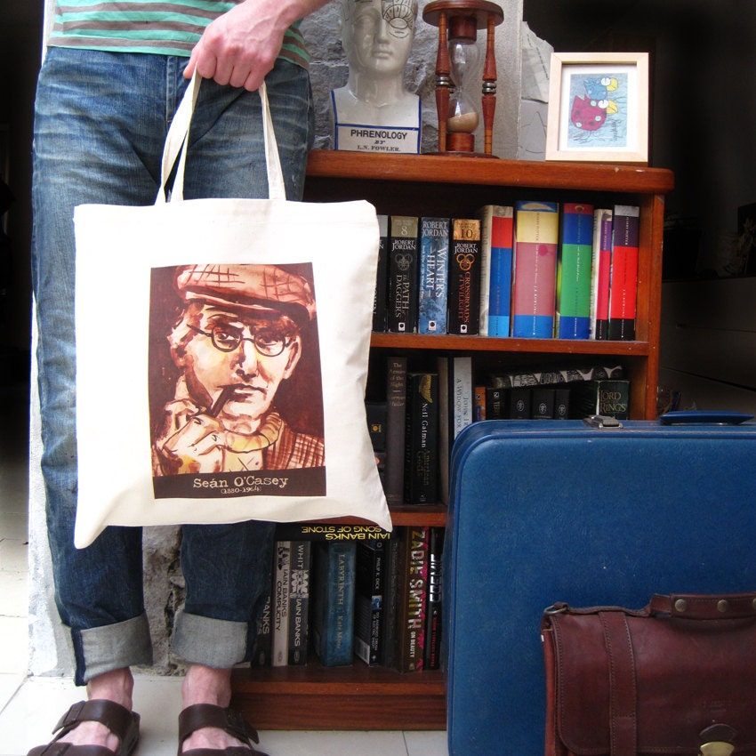Sean O' Casey Canvas Tote Bag
