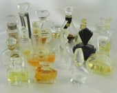Vintage Collection of Miniature Perfume Bottles
