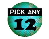 SPECIAL OFFER - Pick Any TWELVE Digital Collage Sheets