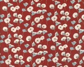 Caroline in Red Liberty tana lawn fabric 6 x 26