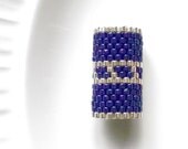 Dread Bead - Peyote Stitch Beaded Dreadlock Sleeve - Purple Rain