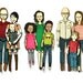 ONE personalized paper doll by jordan grace owens