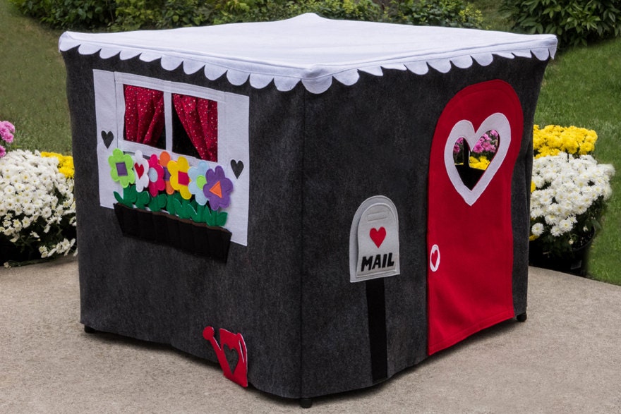 Card Table Playhouse, Stone Cottage, Custom Order