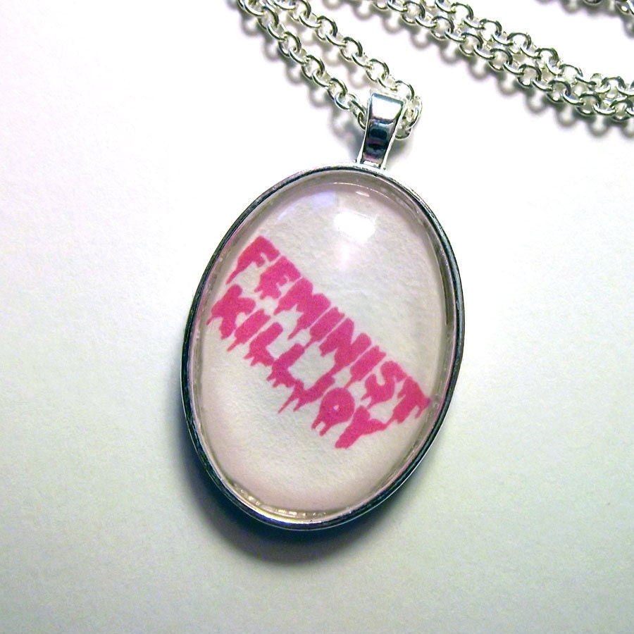 Feminist Killjoy Necklace - Pink