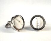 Real Football (soccer) Cufflinks. - Wedding Cufflinks, Novelty Cufflinks, Silver Plated Cufflinks