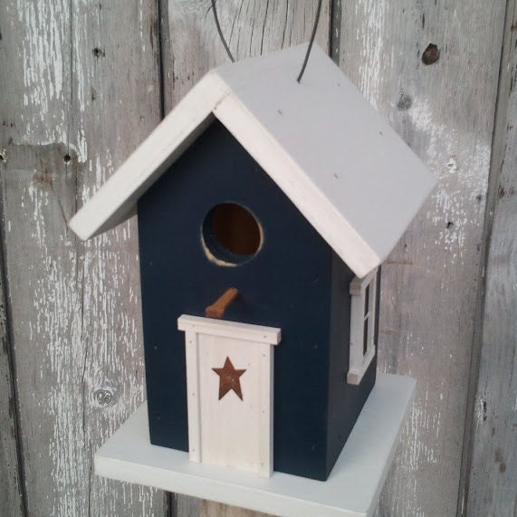 New 2013 - Cottage Garden Birdhouse Wren House Decorative and Functional Birdhouse