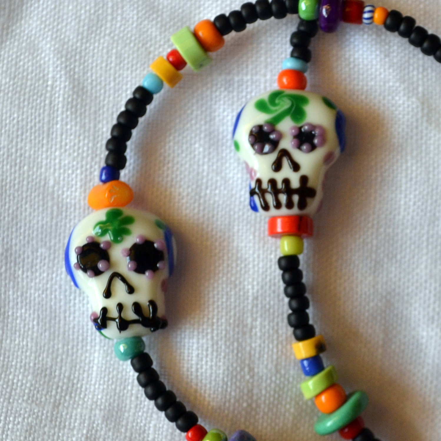 Day of the Dead Lanyard