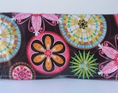 Waterproof Coupon or Purse Organizer Carnival Bloom
