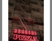 Burgers Pizza