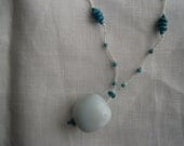 turquoise and aqua necklace