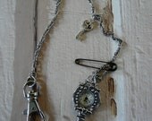 Smart Ladies Key shape Pocket Watch on a Chain