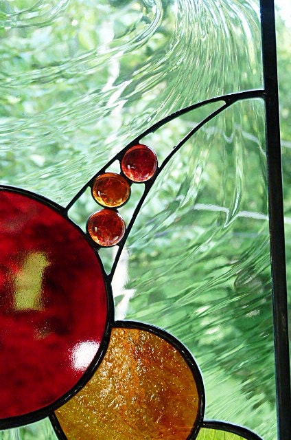 The Other Side other Rainbow Stained Glass Suncatcher