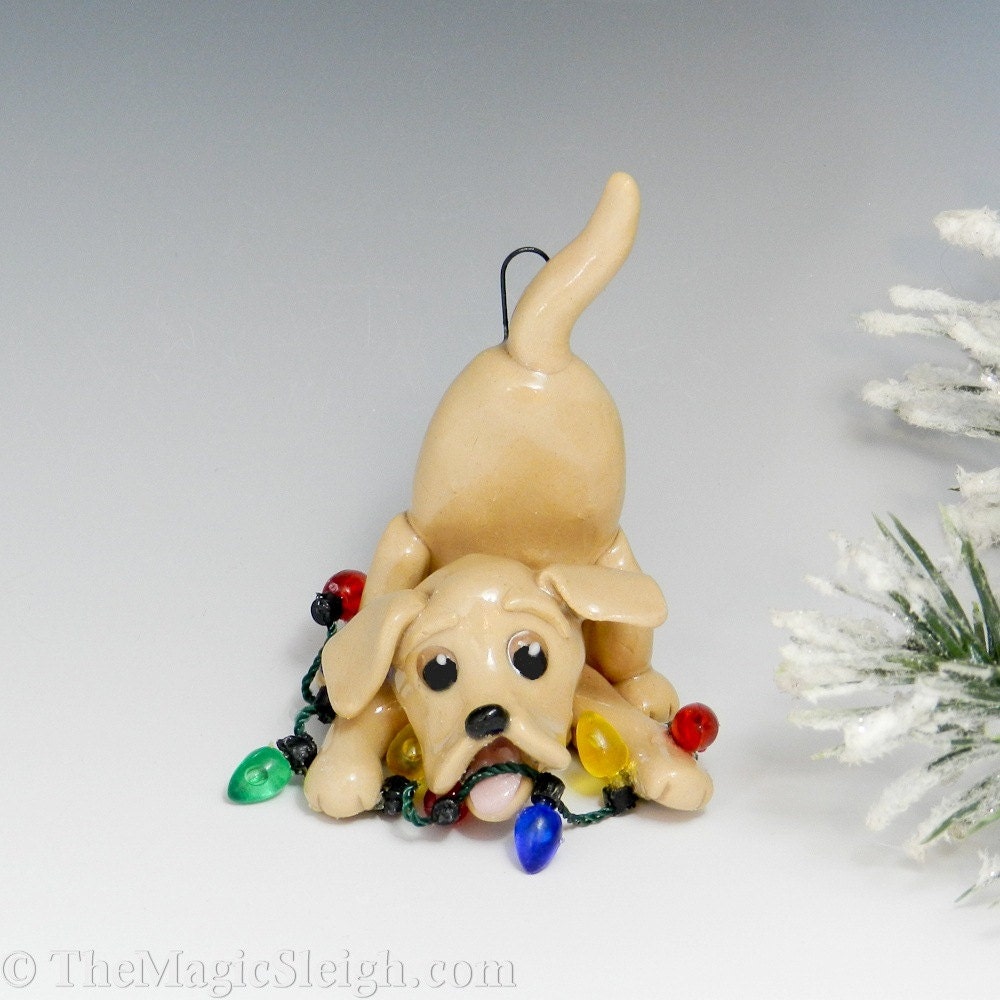 labrador retriever ornament christmas lights by themagicsleigh labrador retriever ornament christmas lights by themagicsleigh