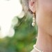 Beach Wedding Pearl Drop Earrings