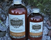 Handmade Natural Patchouli Tangerine Lotion 4 Ounces made with Apricot Kernal, Macadamia Nut, Jojoba and Hazelnut Oils
