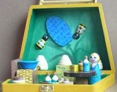 Wooden Toy - Fairy Wooden Peg Doll, Bee Keeping - Market Day Playbox / Waldorf Toys