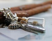 Message In a Bottle Charms Necklace